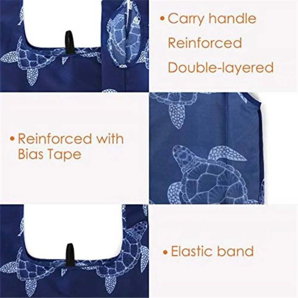 ANIMAL LOVER Gift High Quality 12 Pack TOTE BAGS Grocery Shopping Reusable Bags